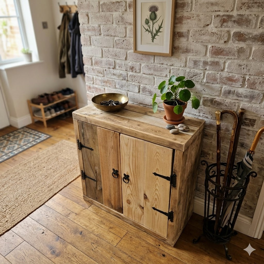 Reclaimed Timber Rustic farmhouse Cabinet