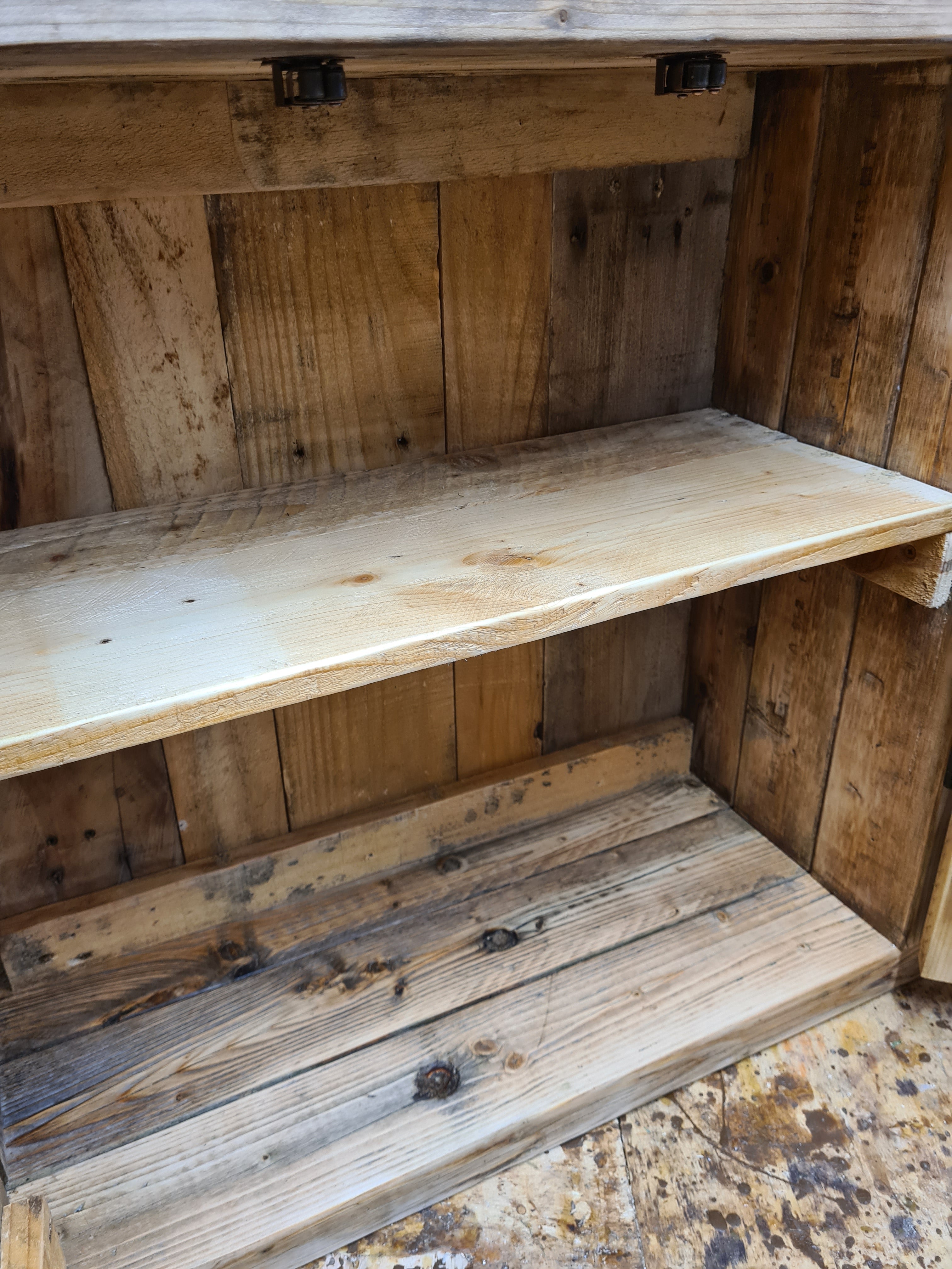 Reclaimed Timber Rustic farmhouse Cabinet