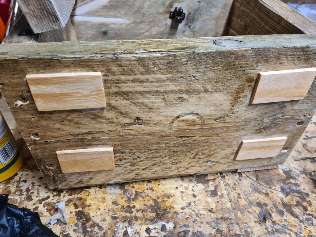 Rustic handcrafted Reclaimed Bedside Cabinet (Pair)