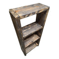 Rustic Handmade Bookcase osmo terra (dark oak tint) premium finish, storage unit