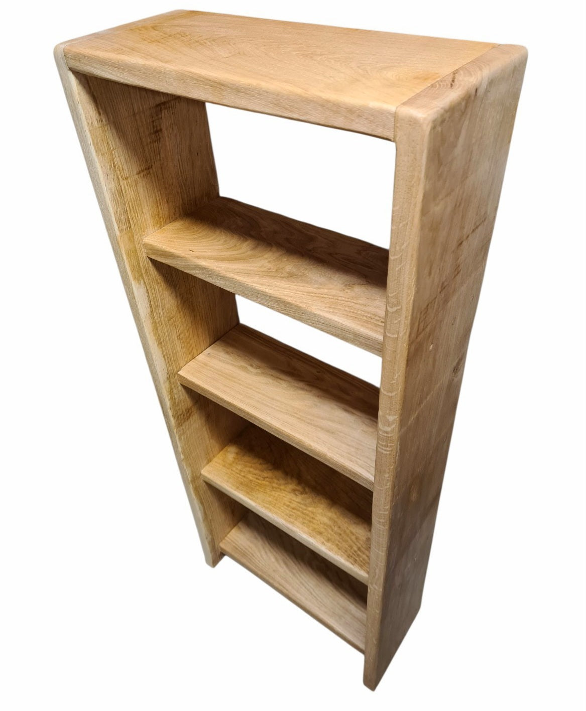 Oak Bookcase Handcrafted 27mm Thick 100% Solid OAK, Storage, Display Shelf