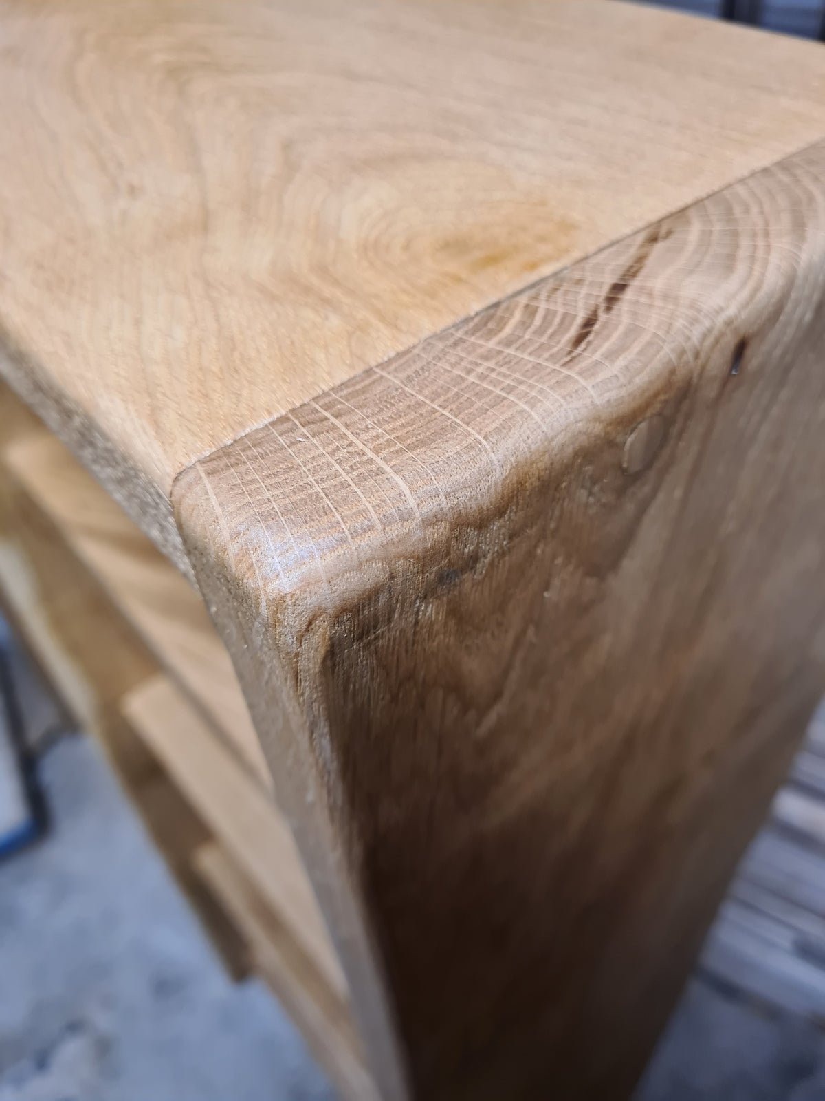 Oak Bookcase Handcrafted 27mm Thick 100% Solid OAK, Storage, Display Shelf
