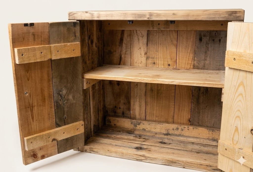 Reclaimed Timber Rustic farmhouse Cabinet
