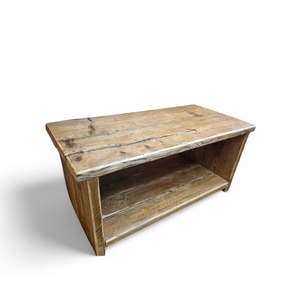 Rustic Coffe Table ,Kintsugi-Style Epoxy ,Osmo PolyX, Reclaimed Timber,, Solid Wood