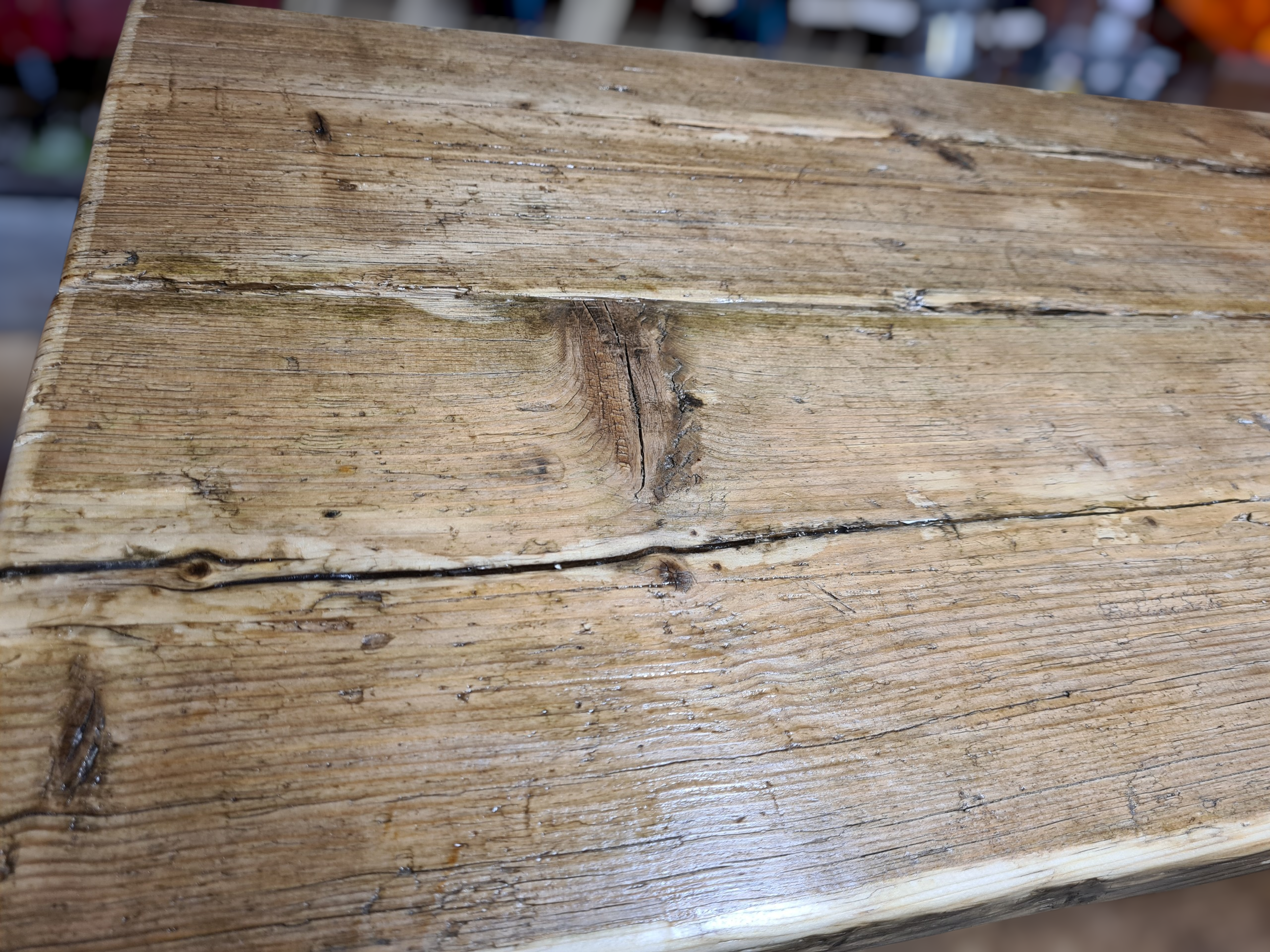 Rustic Coffe Table ,Kintsugi-Style Epoxy ,Osmo PolyX, Reclaimed Timber,, Solid Wood