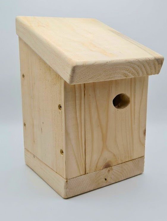 Bird Fortress, Handcrafted, Heavy Duty, 2inch Thick solid wood