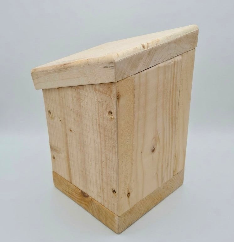 Bird Fortress, Handcrafted, Heavy Duty, 2inch Thick solid wood