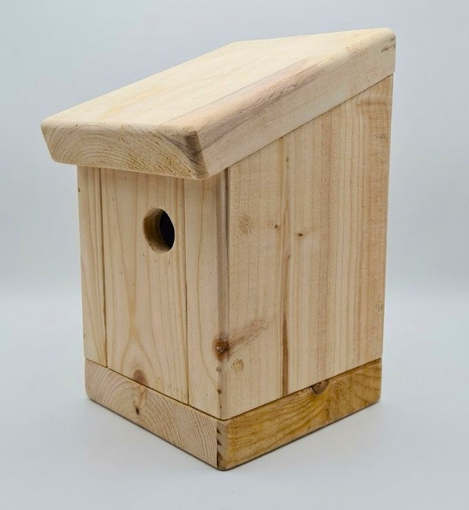 Bird Fortress, Handcrafted, Heavy Duty, 2inch Thick solid wood