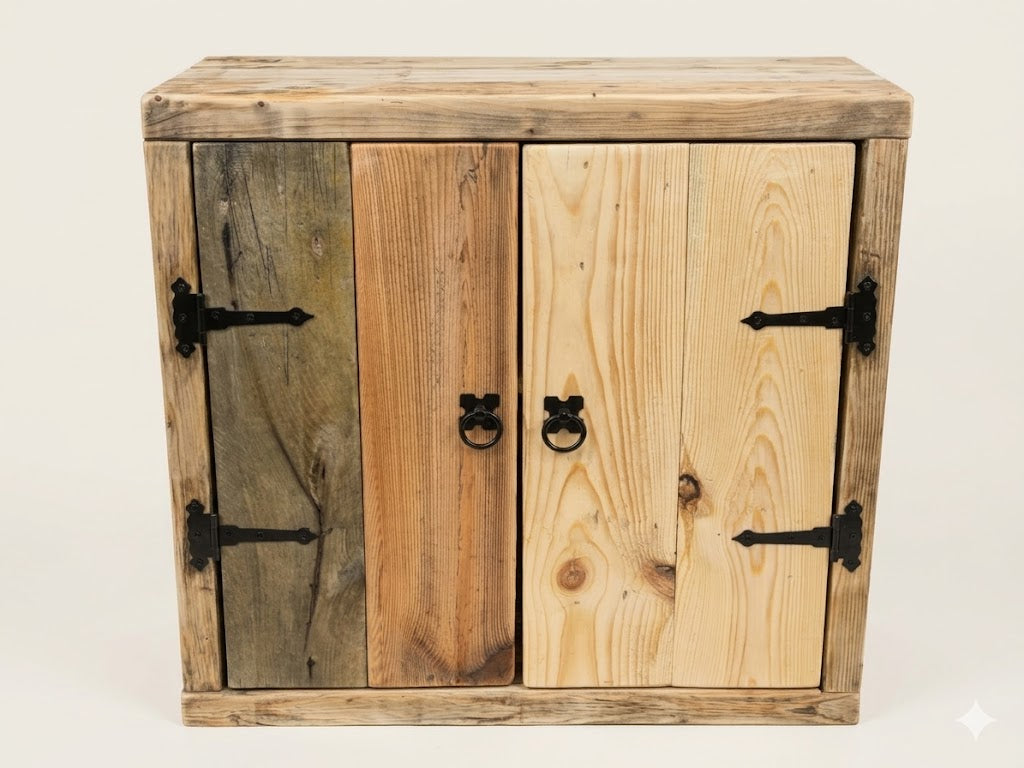 Reclaimed Timber Rustic farmhouse Cabinet
