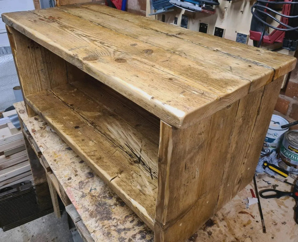 Rustic Coffe Table,Osmo PolyX, Reclaimed Timber, Kintsugi-Style Epoxy, Solid Wood