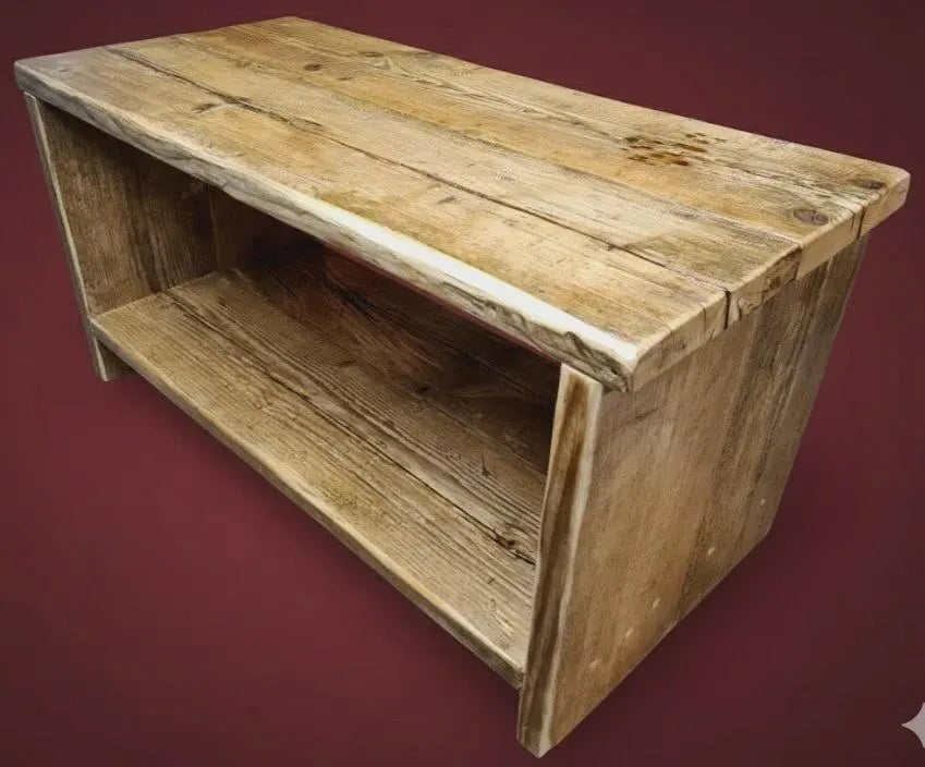 Rustic Coffe Table,Osmo PolyX, Reclaimed Timber, Kintsugi-Style Epoxy, Solid Wood