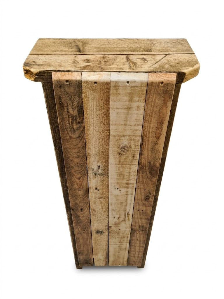 Rustic reclaimed Timber Tower Cabinet, solid Wood,storage,farmhouse Decor