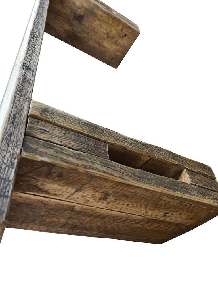 Rustic Premium Garden Bench- Heavy duty A2 M8 bolts and Thick timber, Barrettine oil finish