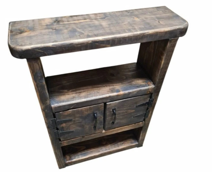 The Hallway Hero: Slim Tapered Console, 3 in one, Shoe Rack & Bookcase